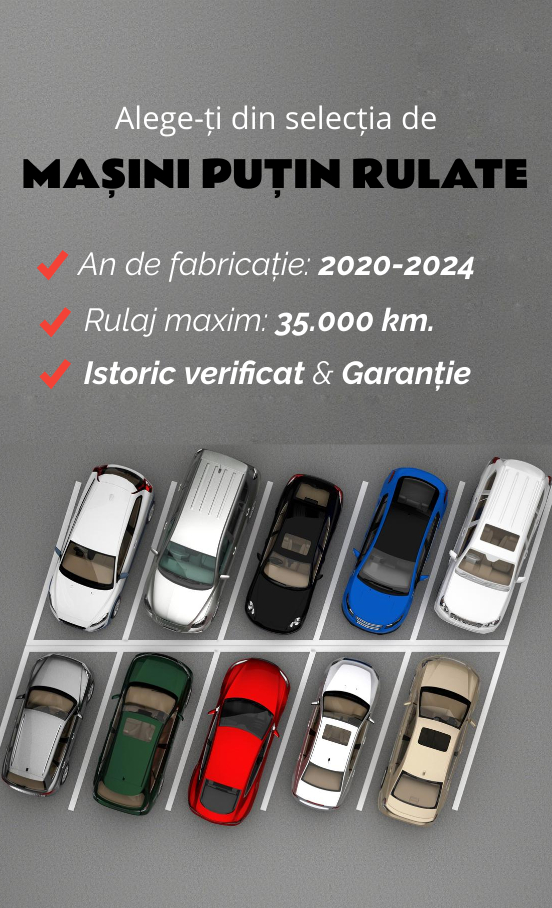 🚘  Masini Putin Rulate | Tiriac Auto Rulate