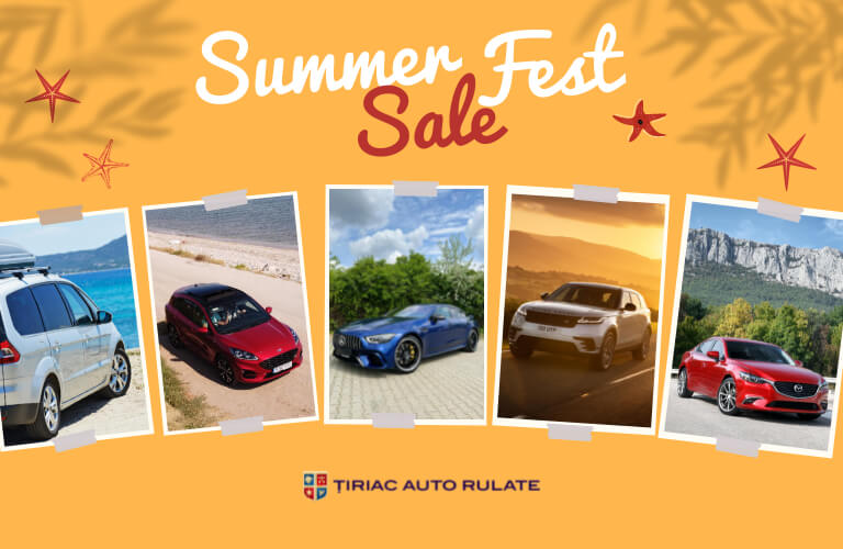 Summer sale - Cele mai bune prețuri la autovehicule rulate, cu livrare rapidă, din stoc!